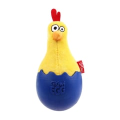 GIGWI - Juguete Porfiado para Mascota Egg con Sonido