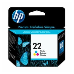 HP - Cartucho de Tinta 22 Tricolor Original