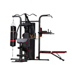 GENERICO - MINI GYM 3 ESTACIONES CON SACO DE BOX MHG6310P (6 PIEZAS)