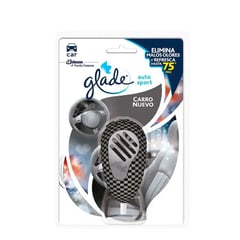 GLADE - Ambientador Auto Sport 7ml Carro Nuevo