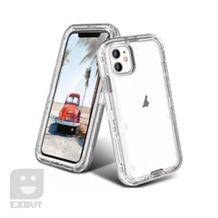 CASE - 360 Son 3 en 1 Transparente para iPhone 13 Pro Max