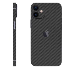 SKIN - Iphone 13 vinil Fibra de carbono plomo