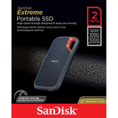 SANDISK - Disco Externo Extreme Portable Ssd 2 Tb