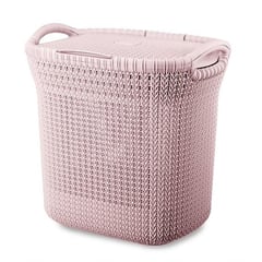 GENERICO - Cesto De Ropa Khipu 40l Reyplast Rosado