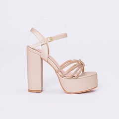 MAGDALENA SHOES - Sandalias Fiesta Nikol Beige