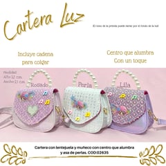 GENERICO - Carteras para niñas Diseño Luz