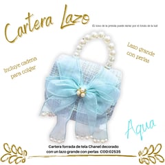 GENERICO - Carteras para niñas Modelo Lazo