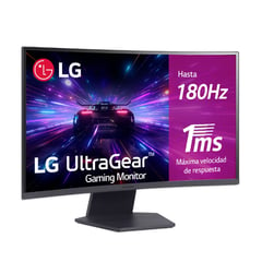 LG - 27” UltraGear™ 1000R Monitor Gamer Curvo QHD 1ms GtG 180Hz