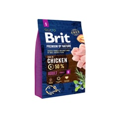 BRIT - PREMIUM BY NATURE CHICKEN ADULT SMALL 3 KG