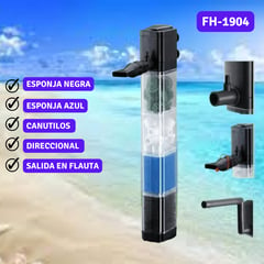 SOBO - Filtro Interno Acuario Fh 1904 1500 Lh