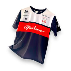 GENERICO - Camiseta Alfa Romeo Polo Formula 1 Bottas F1 Team