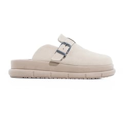 NONOS - Zapatos Zueco Casual Mujer SC7 Beige