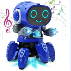 GENERICO - Robot Bailarin Interactivo para niños Azul