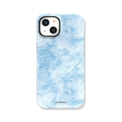 CASEMANIA - Case iPhone Doble Antishock Mármol celeste Iphone 11