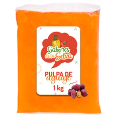 GENERICO - Pulpa De Aguaje 100% Naturales Sabores De La Selva 1 Kg