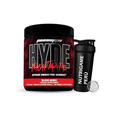 PROSUPPS - Hyde Nightmare 30 Servicios Oxido Nitrico Pre entreno Sab. Blood Berry