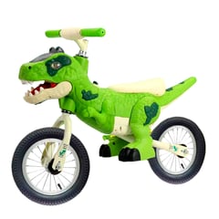 GENERICO - BICICLETA DE DINOSAURIO PARA NIÑOS VERDE