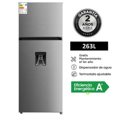 BORD - Refrigeradora 263LT No Frost RE263NFSD-M Silver