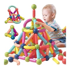 OEM - Juego Bloques de Construccion Magneticos 64 Pcs