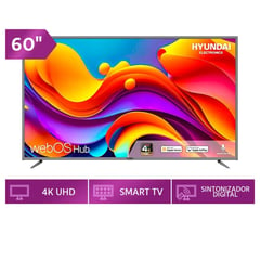 HYUNDAI - TV 60" HYLED6003W4KM 4K ULTRA HD SMART TV WEBOS