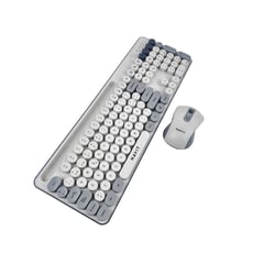 HAVIT - KIT TECLADO Y MOUSE INALAMBRICO GRIS KB832GCM-SP