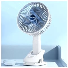 GENERICO - Ventilador Portátil Recargable Gris