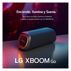 LG - Parlante Bluetooth XBOOM Go XG7 - Negro