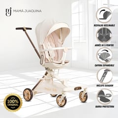 BABY - Coche Paseo «KOTONE» de Lujo White