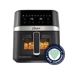 OSTER - FREIDORA DE AIRE DIGITAL DE 6 LITROS DIAMOND FORCE CKSTAF60WDDF