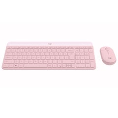 LOGITECH - Teclado Mouse Inalambrico Mk470 Slim rosado