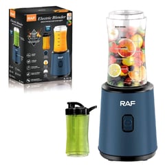 RAFF - Licuadora Electrica 300W Shake + Vaso Tomatodo Adicional - Azul