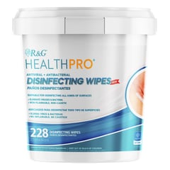 R&G - Toallitas Desinfectantes HealthPro x 228 unidades