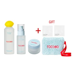 TOCOBO - SKINCARE SET ESSENCE + LEMON TONER + CERAMIDE CREAM