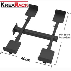 GENERICO - Rack para microondas horno parlante etc negro