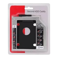 ATA - Caddy adaptador para disco duro sata ssd 25 12,7mm