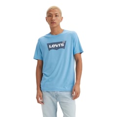 LEVIS - Polo Hombre Graphic Crewneck Tee Azul