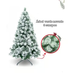 GENERICO - ARBOL DE NAVIDAD NEVADO DE 210MT NT-210