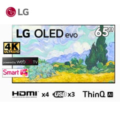 LG - Televisor OLED evo 65 4k UHD Smart Tv ThinQ AI OLED65G1