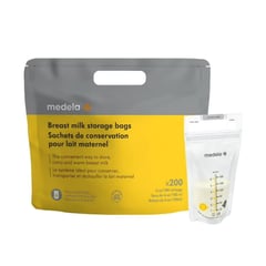 MEDELA - - Bolsas de almacenamiento de leche materna x 200 uds