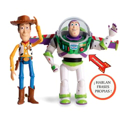 TOY STORY - Set de Figuras De Acción WOODY Y BUZZLIGHTYEAR