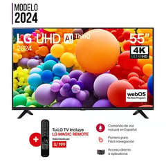 LG - Televisor Uhd Tv 55 4K Thinq Ai 55Ut7300