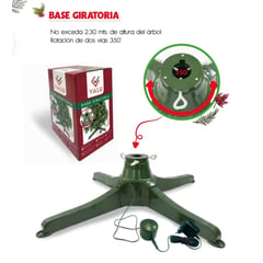 GENERICO - Base Giratoria Para Árbol De Navidad