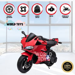 DUCATI - Moto a Batería para Niños «DUCATI DIAVEL» Licenced Red