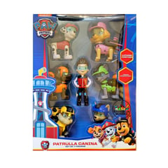 GENERICO - FIGURAS PAW PATROL 7 PERSONAJES