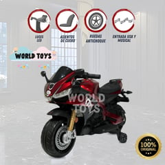 APRIL - Moto a Batería para Niños «YAMAHA» Licenced Red