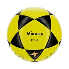 MIKASA - PELOTA PARA FULBITO CUERO FT-4 AMARILLO NEGRO