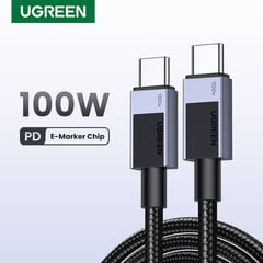 UGREEN - CABLE USB C a C - 100W - CARGA RAPIDA - 1MT