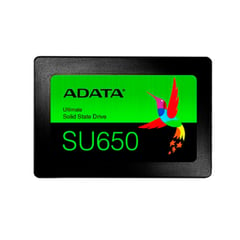 ADATA - DISCO DURO SSD SATA SU650 256GB NEGRO PN ASU650SS-256GT-R