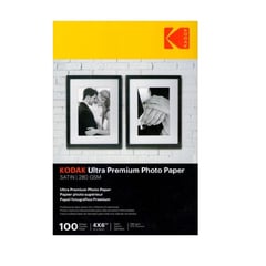 KODAK - Papel Fotografico Ultra Premium Satin 10x15cm X 100und