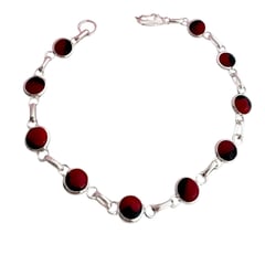 GENERICO - Pulsera Plata 950 Huayruros Mujer